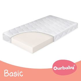 Pěnová matrace Ourbaby Basic - 200x140 cm