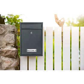 Poštovní schránka na dopisy Gustav antracit
