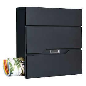 Poštovní schránka na dopisy Vidar černá