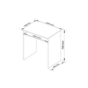 PSACÍ STŮL STAR PK DUB SONOMA