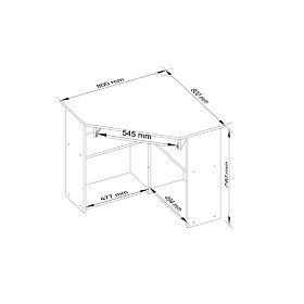 PSACÍ STŮL TED PK BÍLÝ