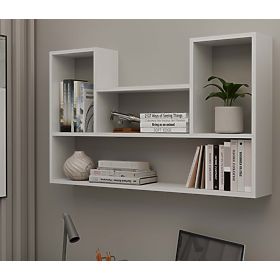 Regál BILBAO 4P BÍLÝ