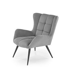 Relaxační křeslo BYRON - šedé 