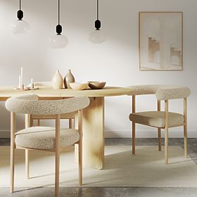 Rozkládací oválný stůl Lou 140-200 cm, Dub Cremona Torro