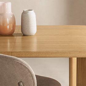 Rozkládací stůl Marbella 160-200 cm, obdélníkový, přírodní