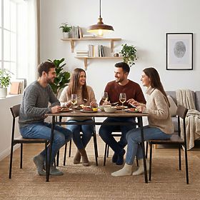 Sada nábytku do jídelny kuchyně stůl + 4 židle MALMO ModernHome