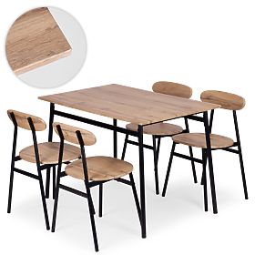 Sada nábytku do jídelny kuchyně stůl + 4 židle OSLO ModernHome