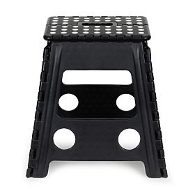 Skládací stolička 1 stupňová taburet z plastu 39 cm, MODERNHOME