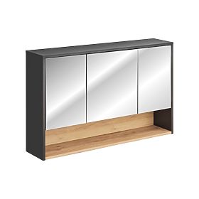 Skříňka se zrcadlem 120cm 3 dveře