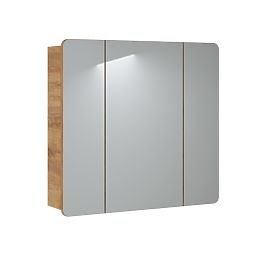 Skříňka se zrcadlem 80cm 3 dveře