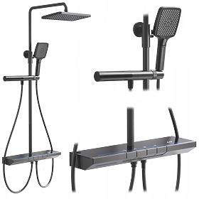 Sprchová sada s termostatem REA Pedro Titan, Rea