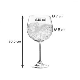 Stolní sada CHARLIE barva transparentní tescoma