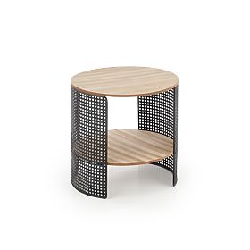 TRAFICA konferenční stolek přírodní/černý 