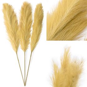 Umělá květina PAMPLY barva hořčicová ameliahome