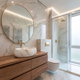 Umývadlo přes vrchol Rea linda Láva Páter