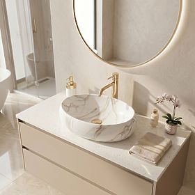 Umývadlo přes vrchol Rea linda Láva Páter, Rea