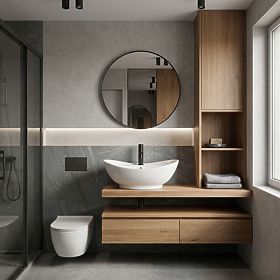 Umyvadlo REA Cindy na desku