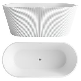 Volně stojící akrylátová vana OFELIA 170, Rea