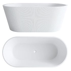 Volně stojící akrylátová vana OFELIA 170, Rea