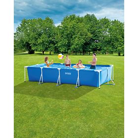 Zahradní bazén s rámem 450x220x84 7127L INTEX 28273, INTEX