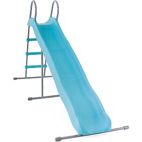 Zahradní skluzavka pro děti 244 cm velká ocel plast INTEX 44107, INTEX
