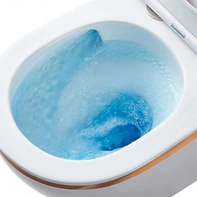 Závěsná WC mísa Rea Carlo Mini Tornado GOLD EDGE, Rea