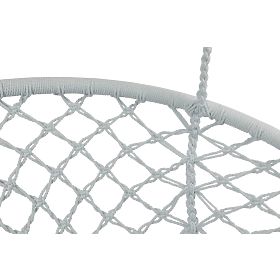 Závěsné křeslo Bocianí hnízdo LAGOS šedé s polštáři