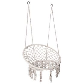 Závěsné křeslo Bocianí hnízdo TOGO krémové